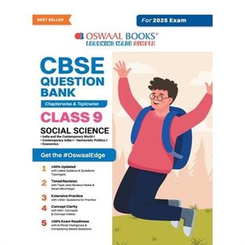Oswaal CBSE Question Bank Class 9 Social Science, Chapterwise and Topicwise Solved Papers For 2025 Exams