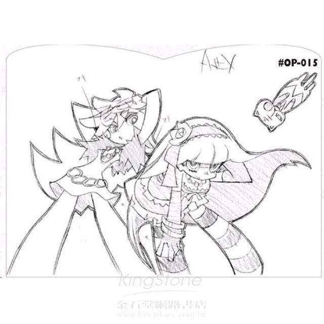 吊帶襪天使Panty&Stocking with Garterbelt animation artworks插畫集