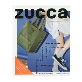 zucca 品牌MOOK 2016年版附方型軍綠色中性托特包