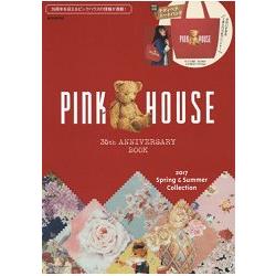 PINK HOUSE 品牌35週年紀念暨2017年春夏號附泰迪熊印花圖案托特包
