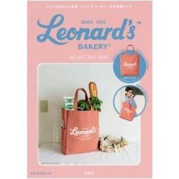 夏威夷人氣甜點店Leonards Bakery 帆布托特包特刊附粉色帆布購物托特包